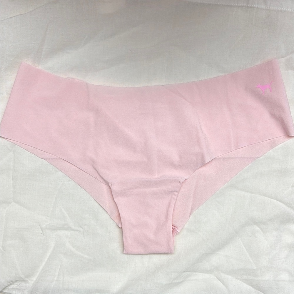 NWOT PINK Victoria's Secret Light Pink No Show Cheeky